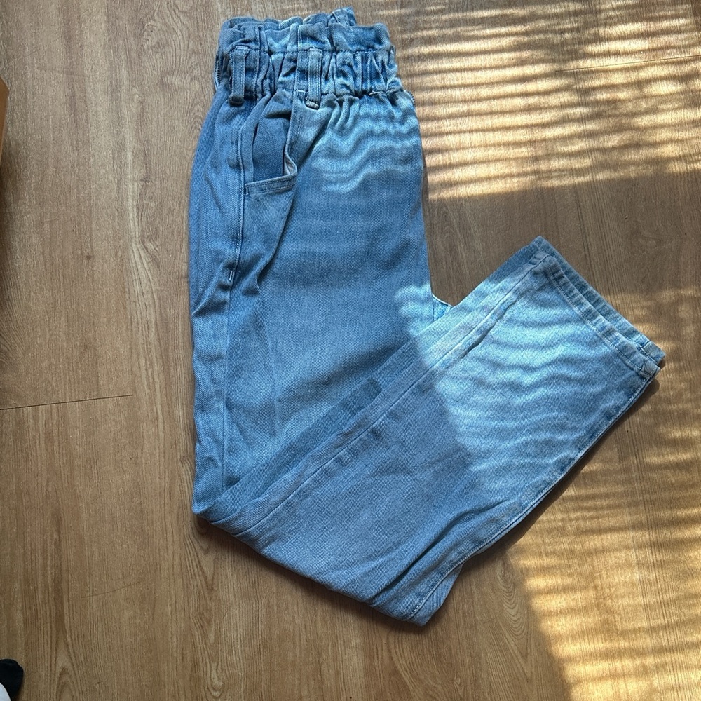 PacSun Ruffle High Waisted Jeans